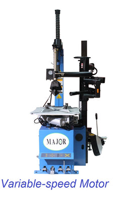 TIRE CHANGER WITH VARIABLE SPEED MOTOR