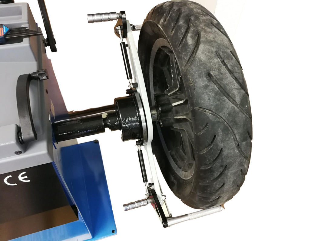 Touch less motorcycle wheel balancer adapter TDWB-MTA301