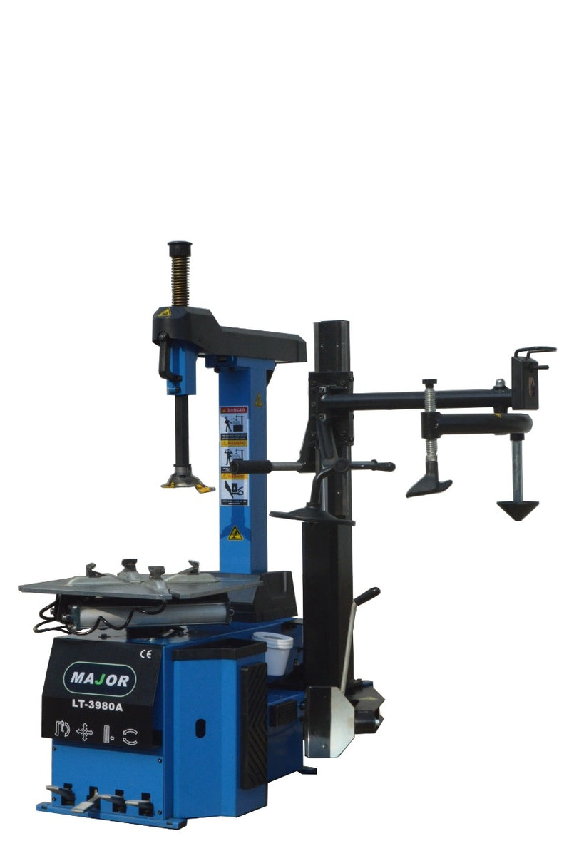 Tire Changer LT-3980A, Low-profile & Run-flat Tire Machine, 13-28 ...
