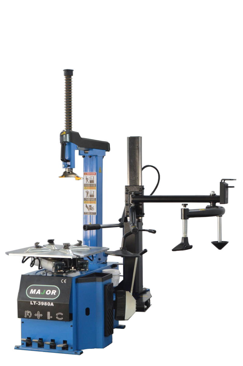 Tire Changer LT-3980A, Low-profile & Run-flat Tire Machine, 13-28 ...
