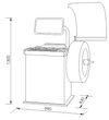 Load image into Gallery viewer, wheel balancer 3550 - MAJOR Tire Machine
