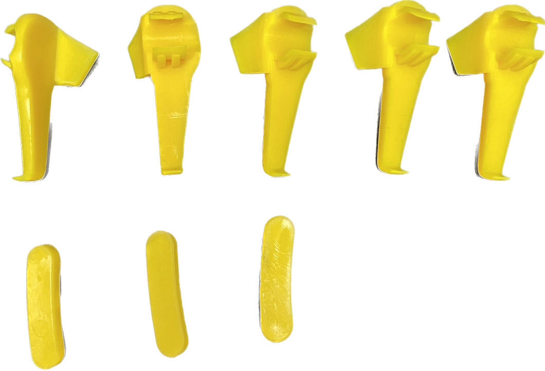 M/Demount head plastic inserts kit-BRTC-INCR303