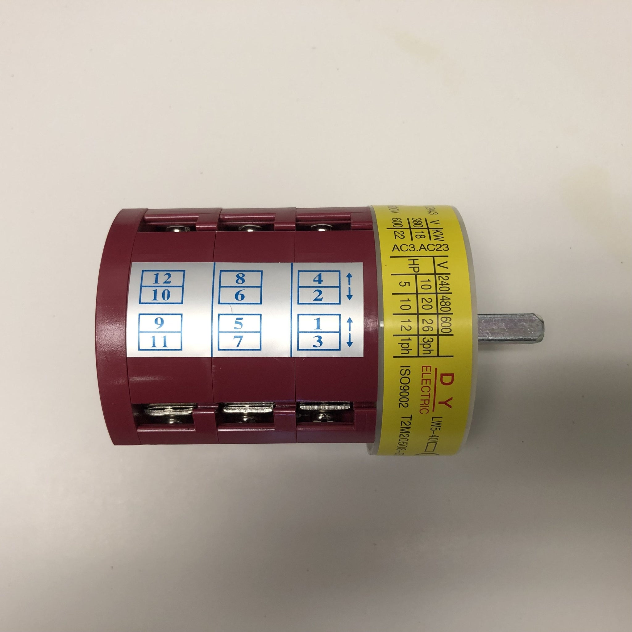 Tire changer motor reverse switch. – MAJOR Tire Machine