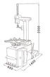 Load image into Gallery viewer, Tire Changer LT-3980S - MAJOR Tire Machine
